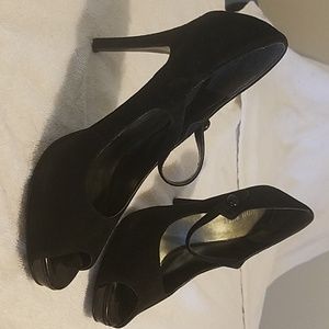 Nine West suede heels